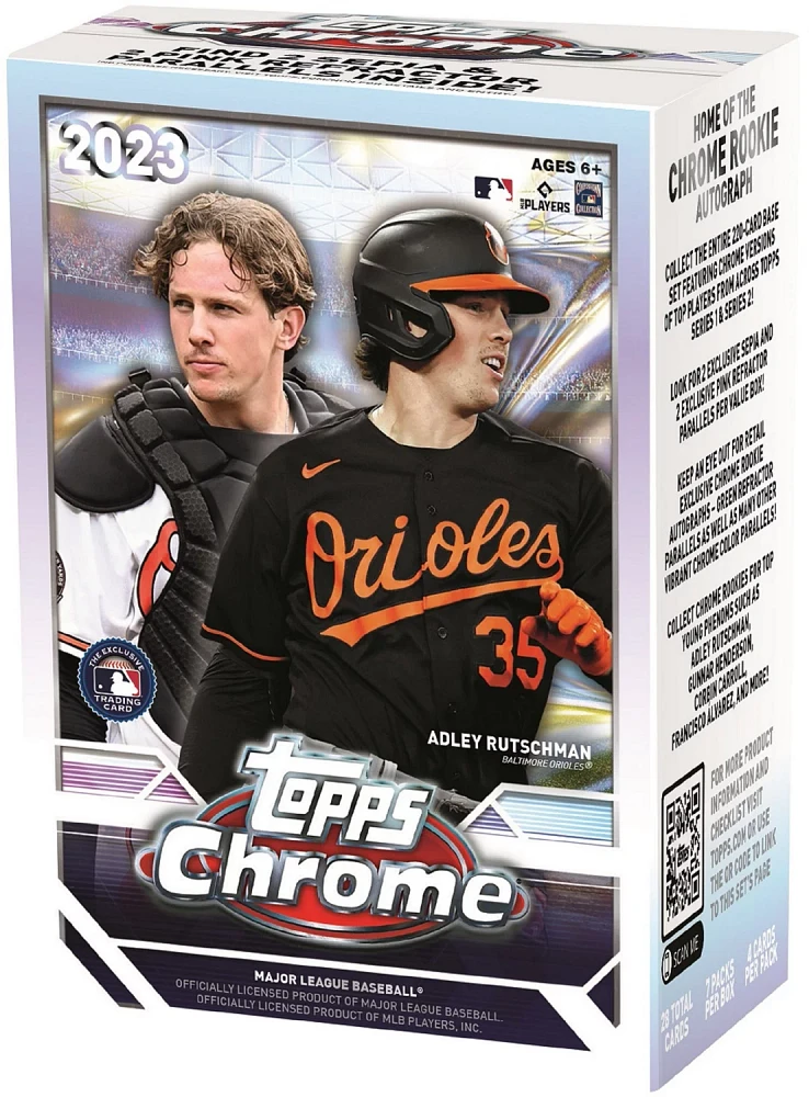 Topps Adults' 2023 Chrome Baseball Value Box                                                                                    