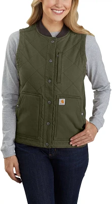 Carhartt Women's Rugged Flex Canvas Rib Collar Vest