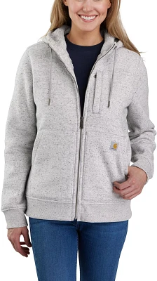 Carhartt Women's Relaxed Fit Midweight Sherpa-Lined Full-Zip Sweatshirt