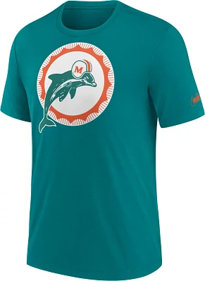 Nike Men's Miami Dolphins Rewind Logo Triblend T-shirt