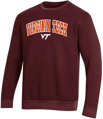 Champion Men's Virginia Tech Applique Fleece Crew Sweatshirt