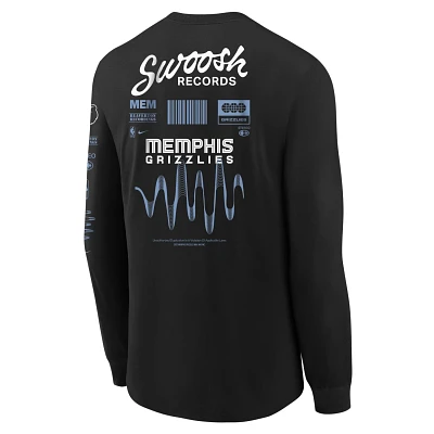 Nike Youth Memphis Grizzlies Essential Fade Long Sleeve T-shirt