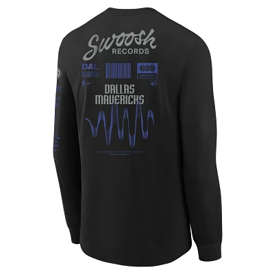 Nike Youth Dallas Mavericks Essential Fade Long Sleeve T-shirt