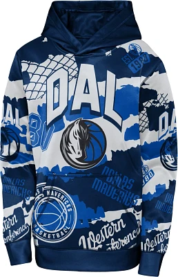 Outerstuff Youth Dallas Mavericks Over the Limit Sublimated Pullover Hoodie
