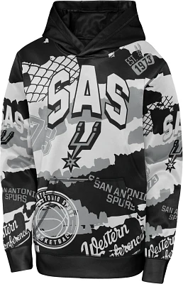 Outerstuff Youth San Antonio Spurs Over the Limit Sublimated Pullover Hoodie