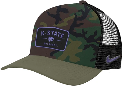 Nike Men's Kansas State University Military Trucker Cap                                                                         