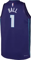 Nike Youth Charlotte Hornets Ball L Statement Swingman Jersey