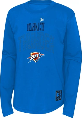 Outerstuff Boys' Oklahoma City Thunder Posterize Long Sleeve T-shirt