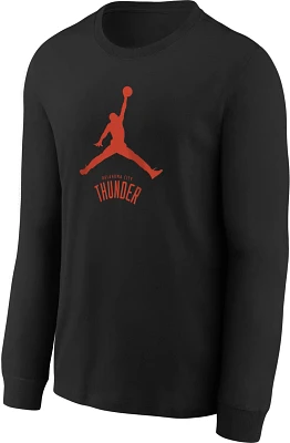 Jordan Kids' Oklahoma City Thunder Essential Long Sleeve T-shirt                                                                