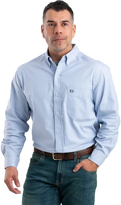 Berne Men's Foreman Flex Plaid Long Sleeve Button Down Shirt