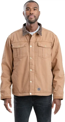 Berne Men's Vintage Washed Sherpa-Lined Work Jacket