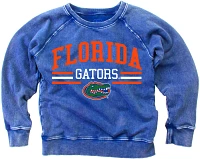 Wes and Willy Boys' University of Florida Faded Wash Fleece Long Sleeve Top