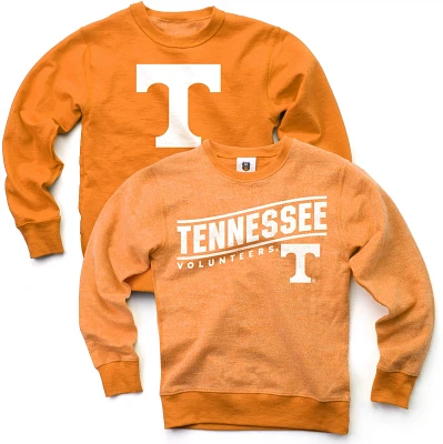 Wes and Willy Boys' University of Tennessee Reversible Fleece Crew Pullover