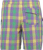 Magellan Outdoors Men's Mardi Gras Seersucker Gingham Boat Shorts 7