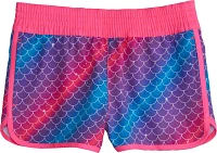 O’Rageous Girls’ Tie Dye Mermaid Printed Boardshorts