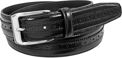 Florsheim Men's Boselli Center Brogue Leather Belt