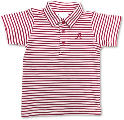 Atlanta Hosiery Company Toddlers' University of Alabama Stripe Polo Shirt