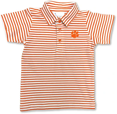Atlanta Hosiery Company Toddlers' Clemson University Stripe Polo Shirt