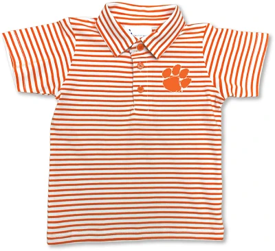 Atlanta Hosiery Company Boys' Clemson University Stripe Polo Shirt