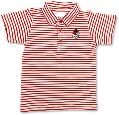 Atlanta Hosiery Company Toddlers' University of Georgia Stripe Polo Shirt