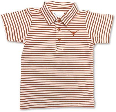 Atlanta Hosiery Company Toddlers' University of Texas Stripe Polo Shirt