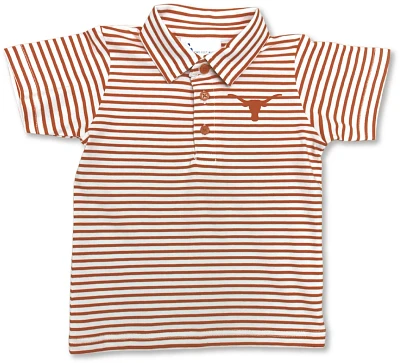 Atlanta Hosiery Company Boys' University of Texas Stripe Polo Shirt