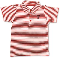 Atlanta Hosiery Company Toddlers' Texas Tech University Stripe Polo Shirt