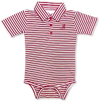 Atlanta Hosiery Company Infant Boys' University of Alabama Stripe Polo Creeper