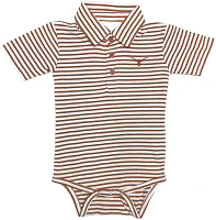 Atlanta Hosiery Company Infant University of Texas Stripe Polo Creeper