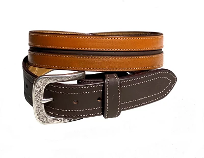 Durango Men's Erath Overlay Leather Belt