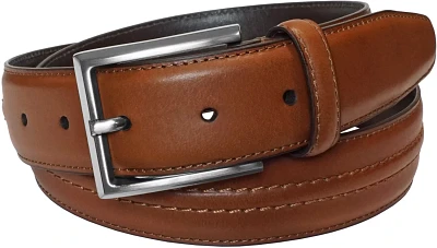 Florsheim Men's Caprio Center Stitched Leather Belt                                                                             