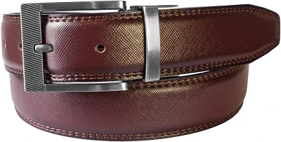 Florsheim Men's Perrion Textured Reversible Leather Belt