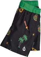 O'Rageous Boys' Aliens Printed E Board Shorts