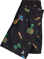 O'Rageous Boys' Aliens Printed Volley Shorts