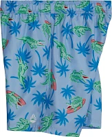 O'Rageous Boys' Surfing Crocs Printed Volley Shorts