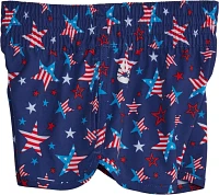 O'Rageous Girls' Americana Stars Printed E Boardshorts