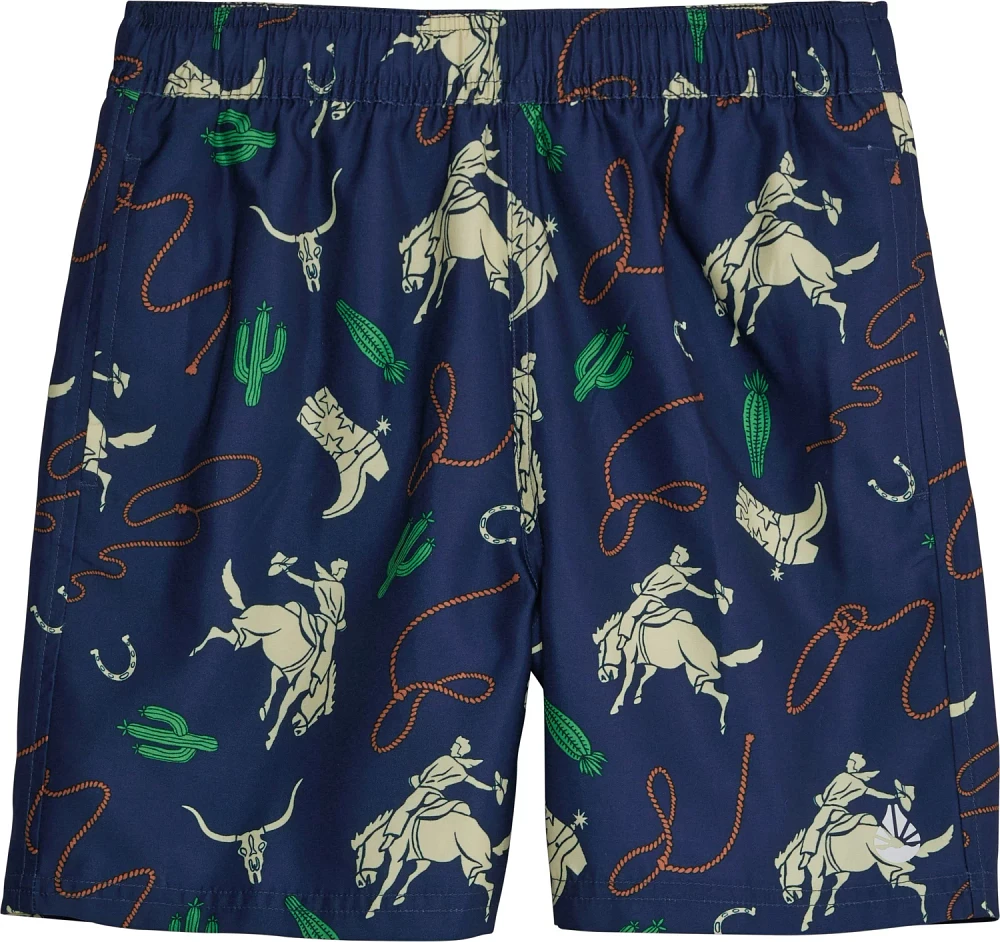 O'Rageous Boys' Cowboys Printed Volley Shorts