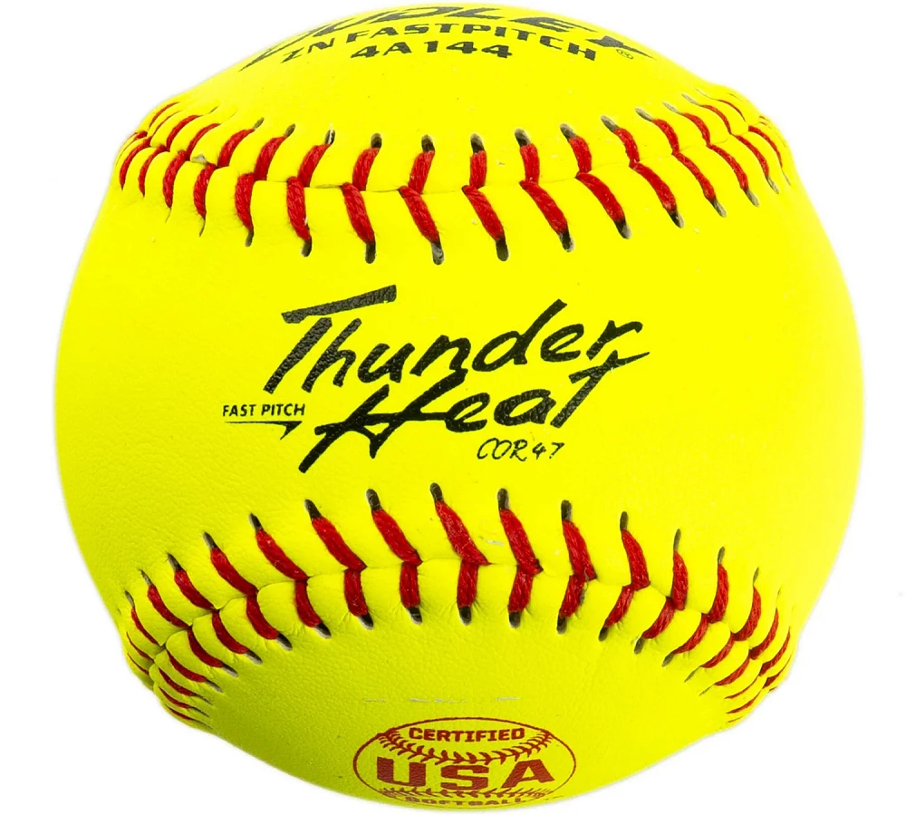 Dudley 11 in USA Thunder Heat Fast-Pitch Gameball Softball                                                                      