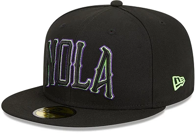 New Era Men's New Orleans Pelicans 23 City Edition OTC 59FIFTY Fitted Cap                                                       