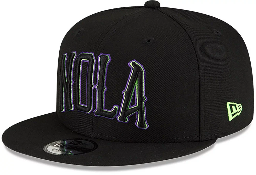 New Era Men's New Orleans Pelicans 23 City Edition OTC 9FIFTY Snapback Cap                                                      