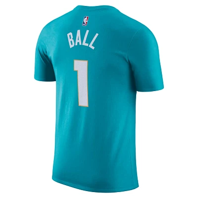 Nike Men's Charlotte Hornets LaMelo Ball 2 City Edition N&N T-shirt