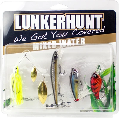 Lunkerhunt Impact Series Mixed Water Combo Hard Baits                                                                           