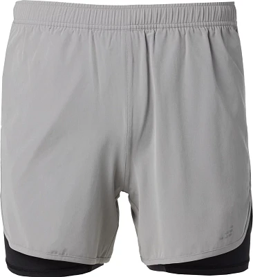 BCG Men's Dash 2-in-1 Running Solid Shorts 5