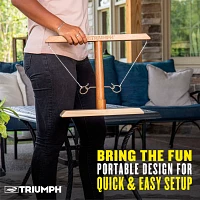 Triumph Pine Hook and Rings Battle Game                                                                                         