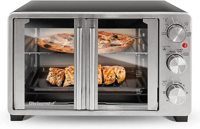 Elite Gourmet Double French Door Toaster Oven                                                                                   