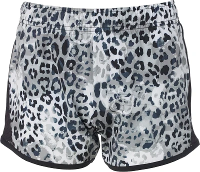 BCG Girls' Run Race Printed Shorts