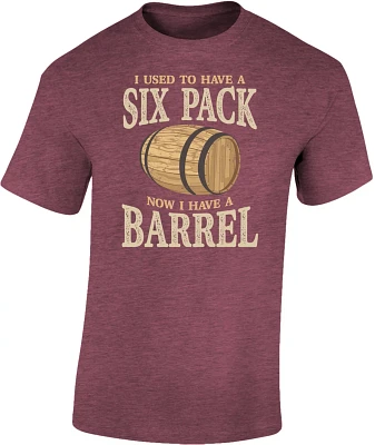 Academy Sports + Outdoors Men's Six-Pack Barrel Graphic T-shirt