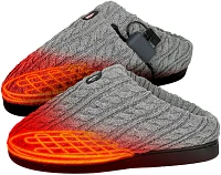 ActionHeat Adults' 5 Volt Battery-Heated Cable Knit Slippers