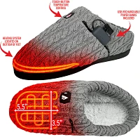 ActionHeat Adults' 5 Volt Battery-Heated Cable Knit Slippers