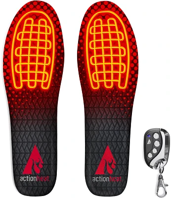 ActionHeat 3.7 Volt Rechargeable Heated Insoles with Remote